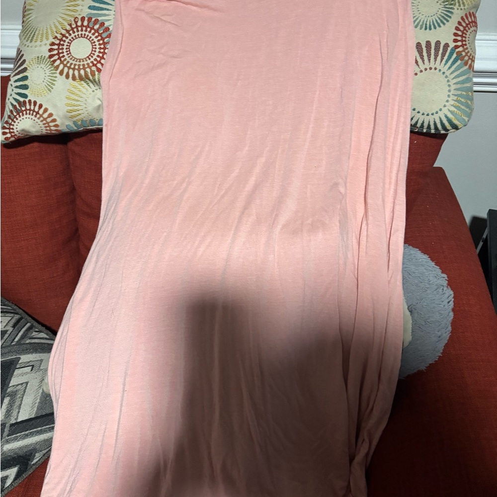 Soft Pink Maxi Dress